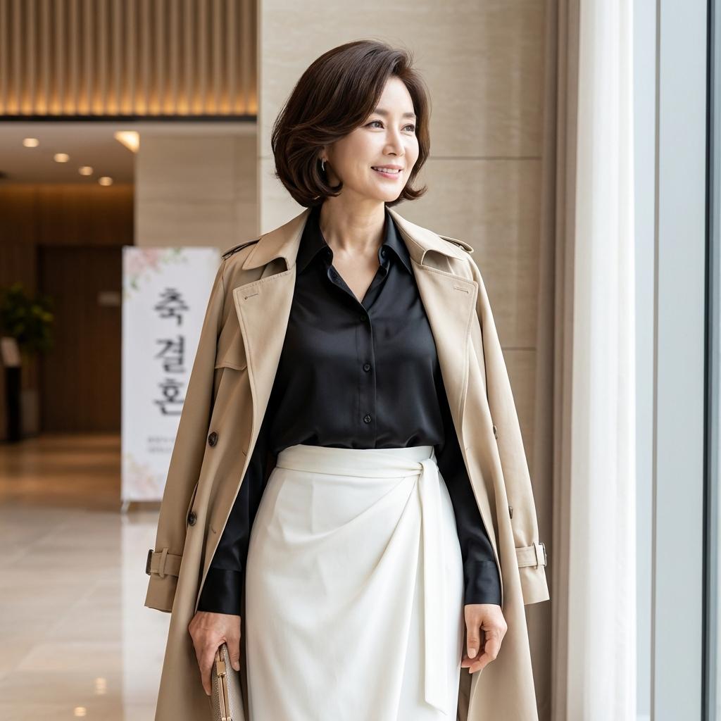 50대 하객룩 나이 들어 보이지 않는 법