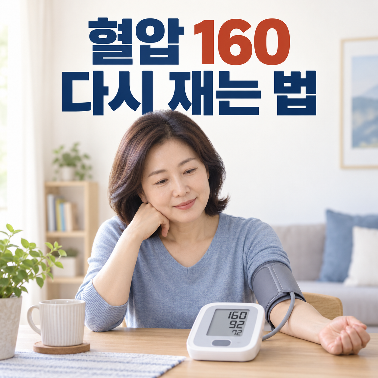 혈압이 갑자기 160 이상 나왔을 때