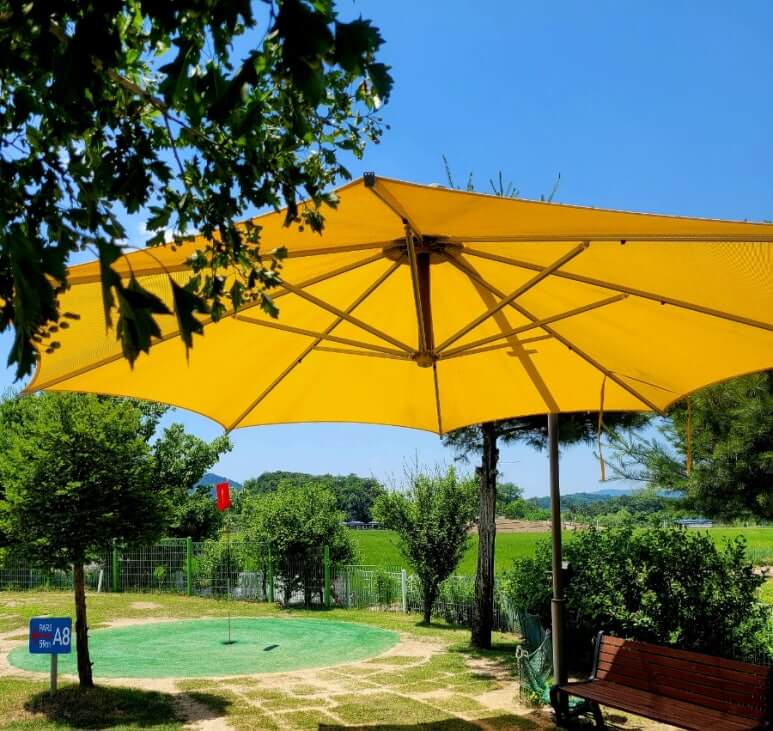 양주 나리공원 파크골프장 그늘집