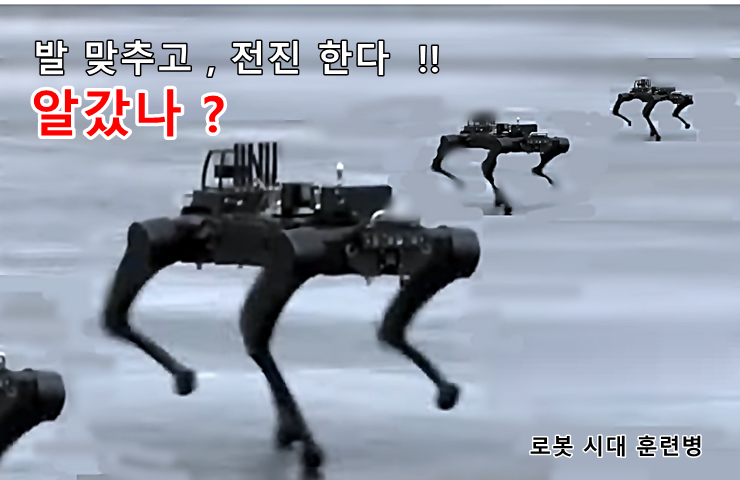 4족 로봇 훈련소