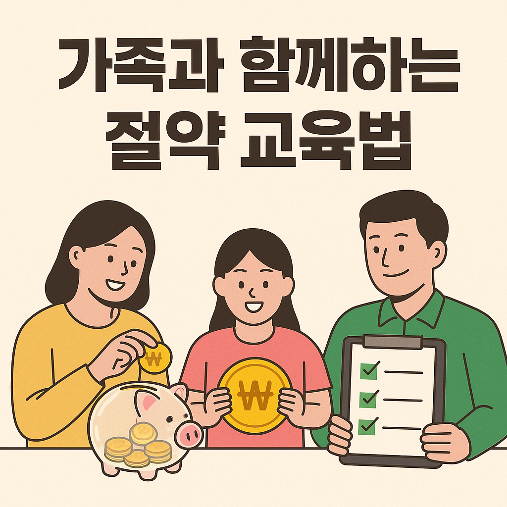 가족과 함께하는 절약 교육법