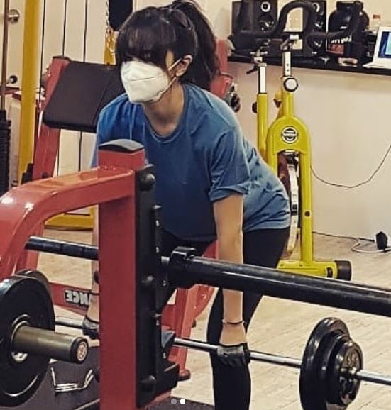 최강희 몸매관리