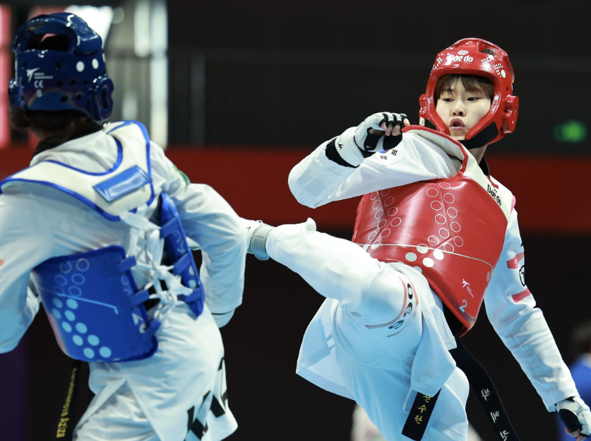 태권도 여자 53kg급 박혜진 선수 금메달 획득