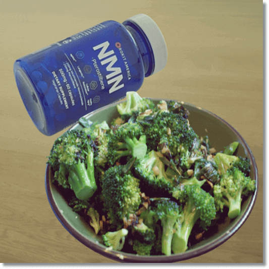 NMN 효능 및 많은 음식 브로콜리