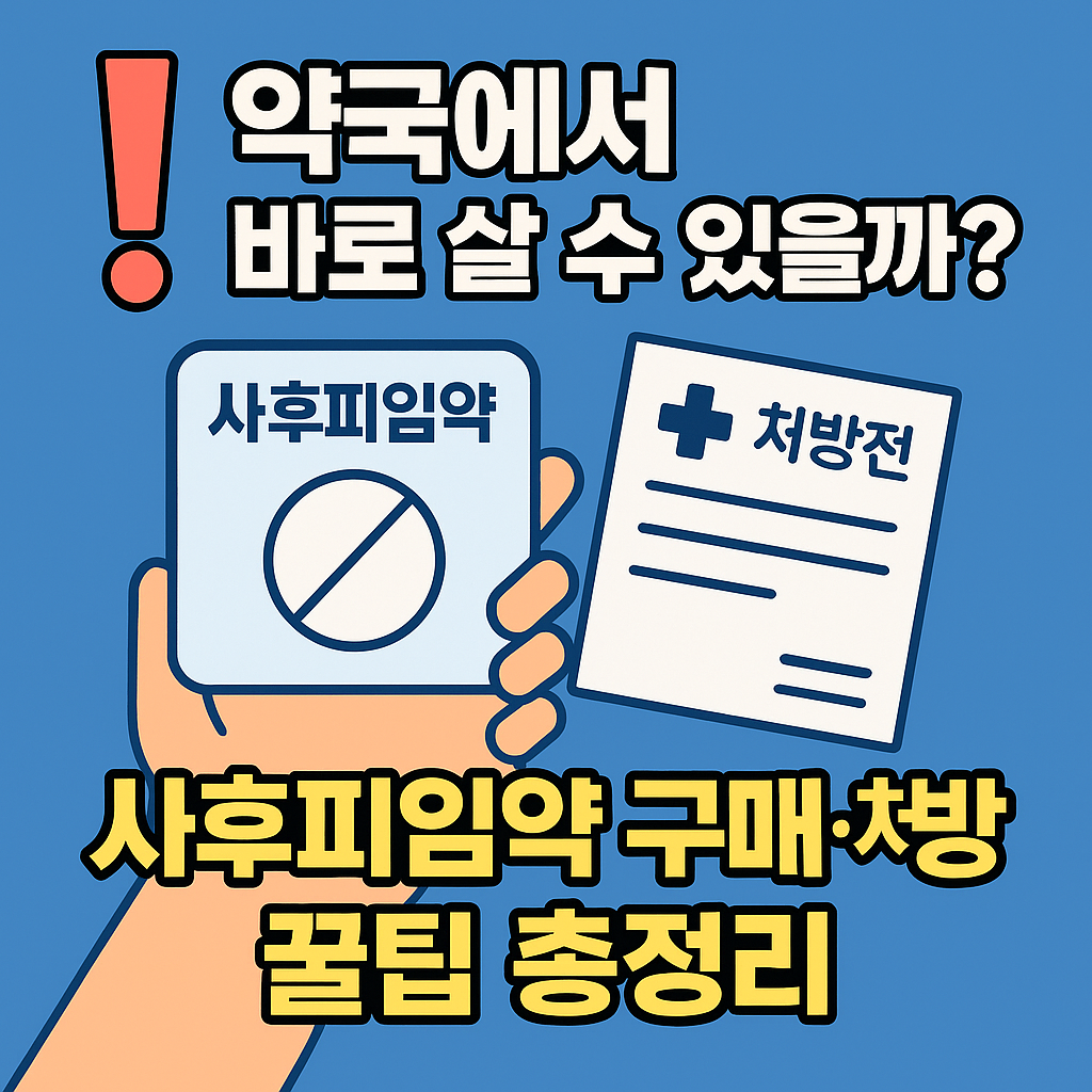 사후피임약 구매·처방