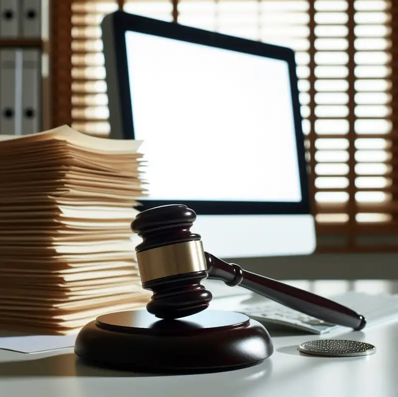 법률사무소-책상위-서류의-모습