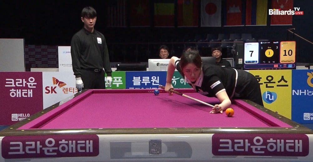 김민아 우승 크라운해태 LPBA 챔피언십 2024 (스롱 피아비 준우승) 5