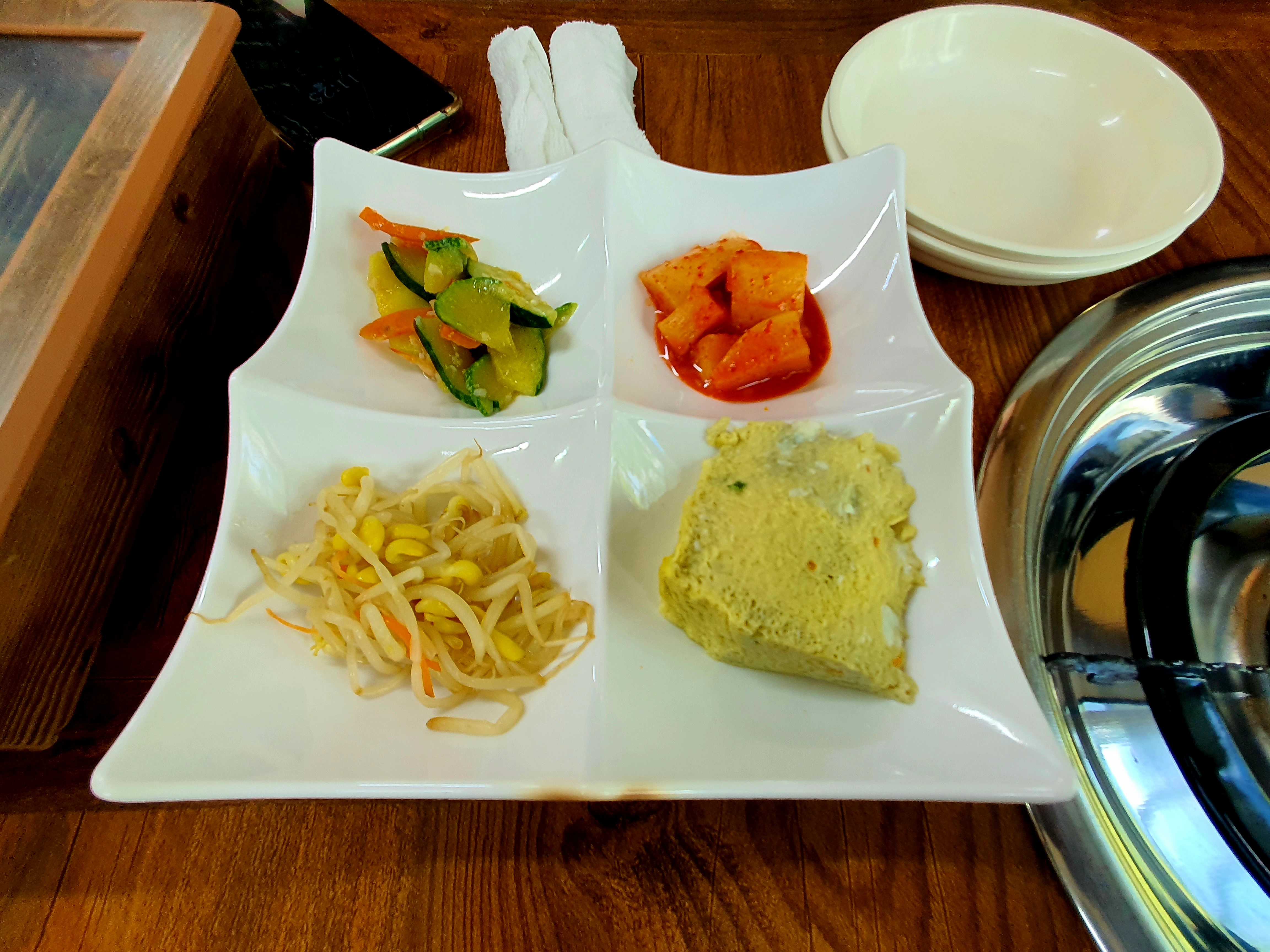 풍미식당 기본반찬