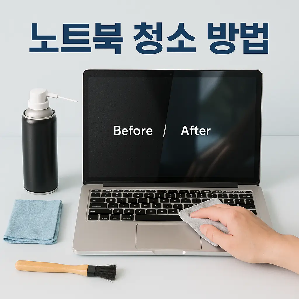 노트북 청소 방법
