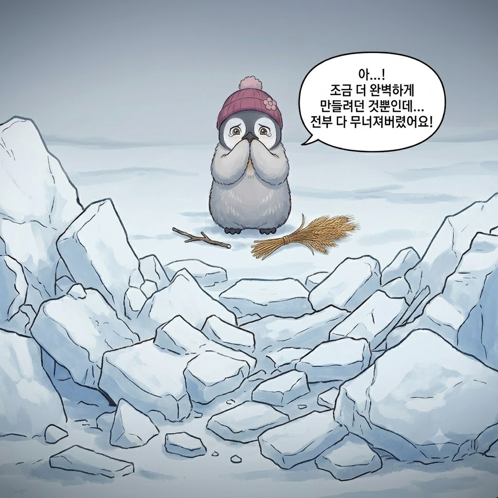 완벽하려다 모든 것을 잃는다 교각살우 이미지 2