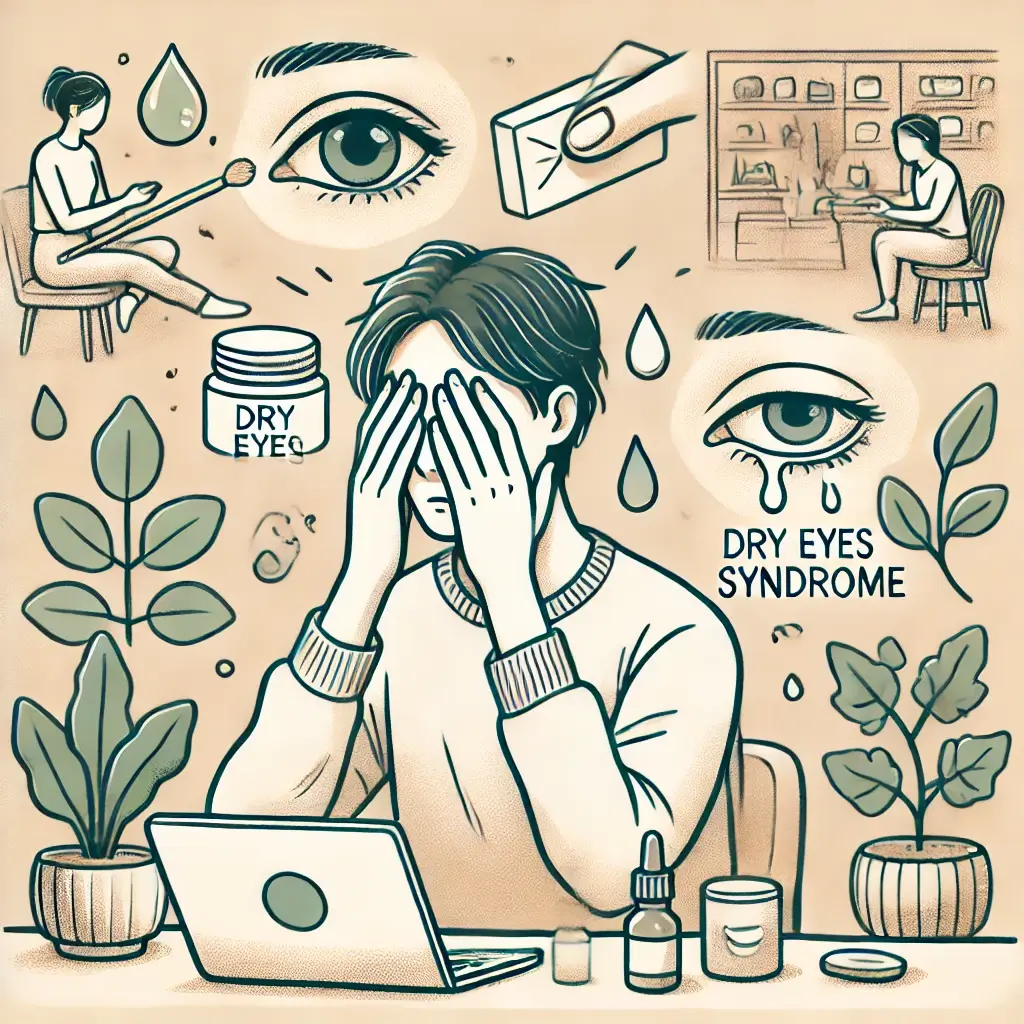 눈에 이물질이 낀것 같은 증상 원인 10가지와 해결책