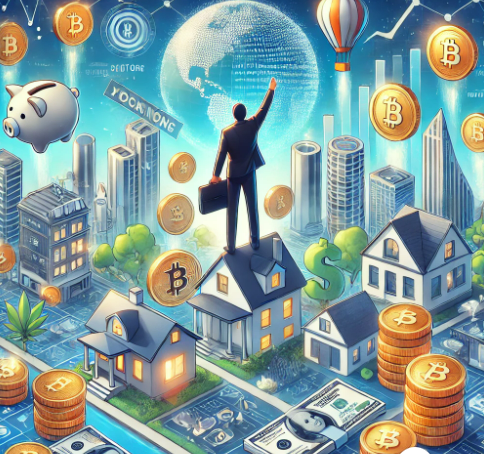 제테크와 부동산 관련 사진