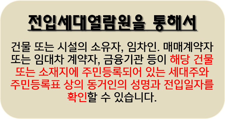 전입세대열람원-전입세대확인서-전입세대-열람내역서