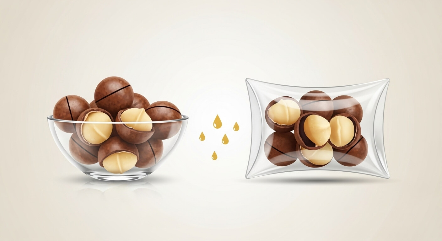 품질 비교: 신선도와 지방 함량의 차이