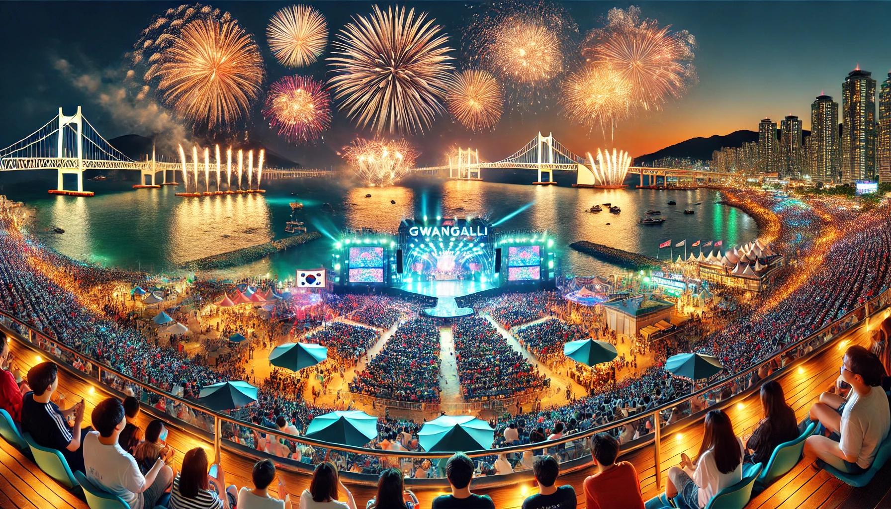 광안리 불꽃축제 유료좌석 각도