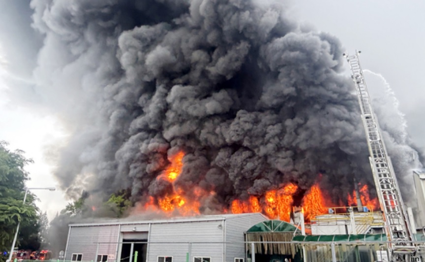 금호타이어 공장 화재