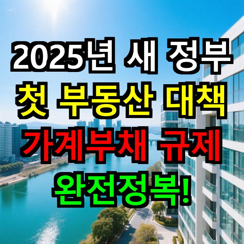 가계부채 규제 완전정복!