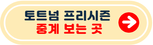 토트넘 프리시즌 경기 일정