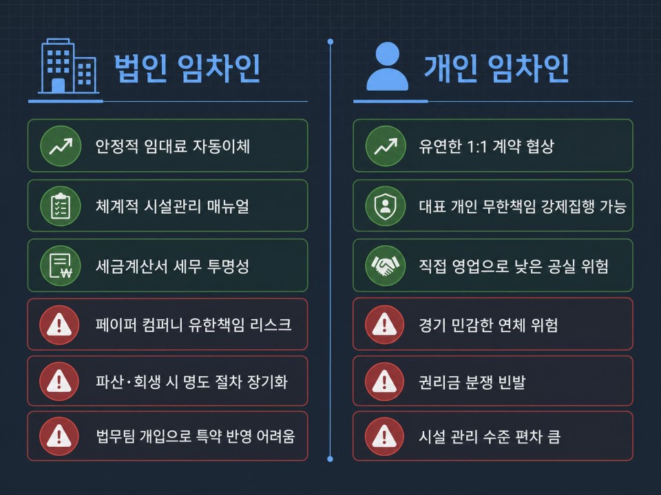 법인 임차인 vs 개인 임차인3