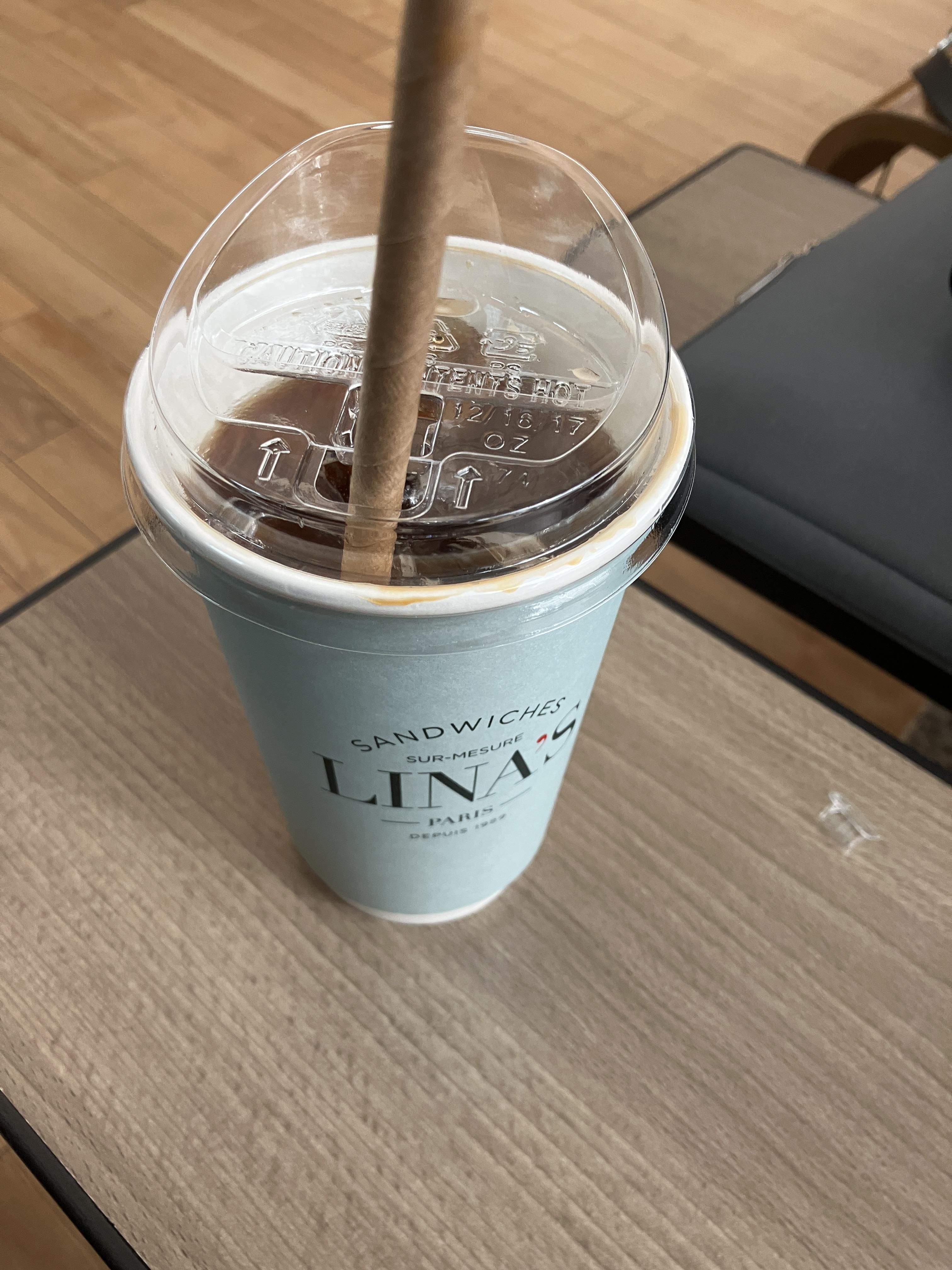 리나스 아이스 아메리카노