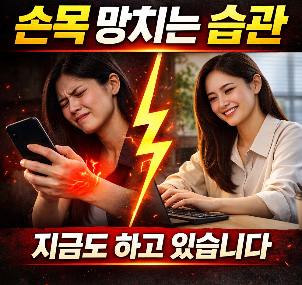 손목 통증 예방 방법