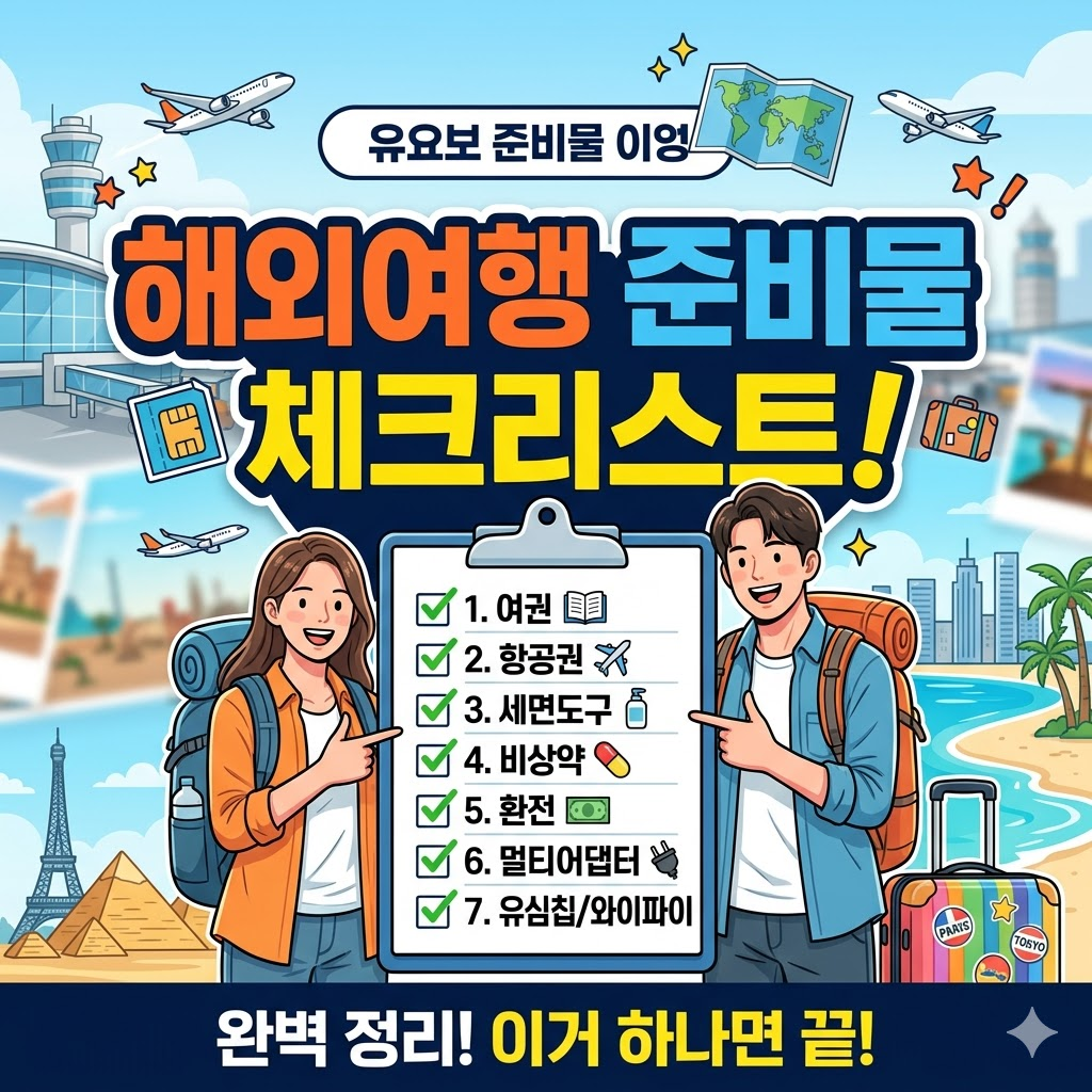 해외여행자보험 가입 전 꼭 체크해봐야 할 것 확인하러 가기