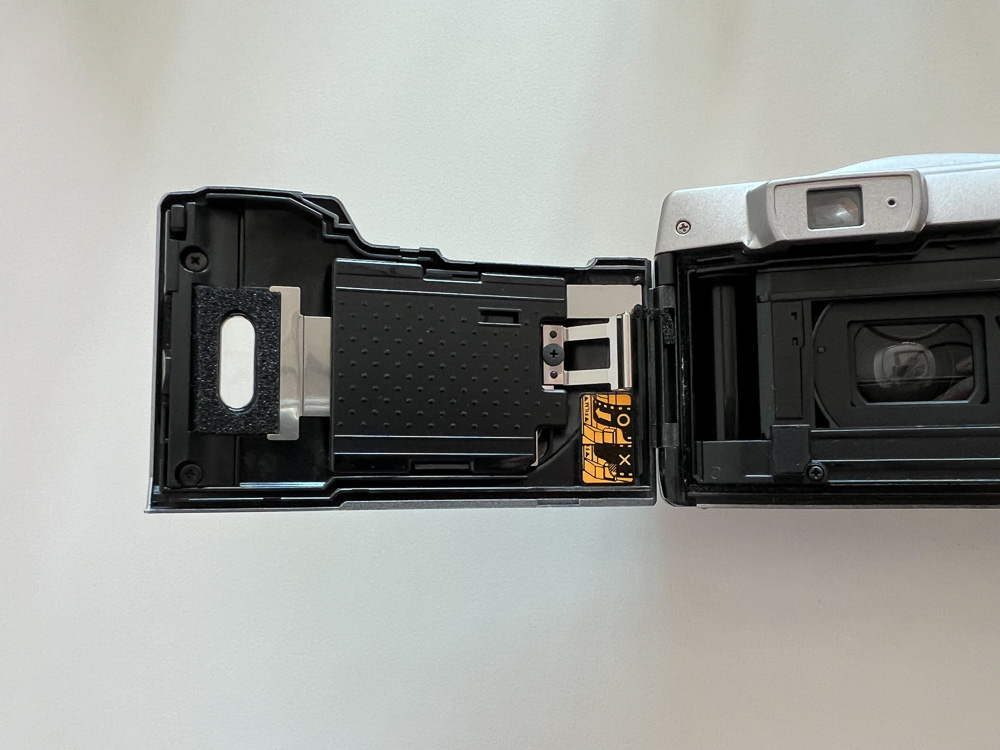 삼성필름카메라-덮개안쪽