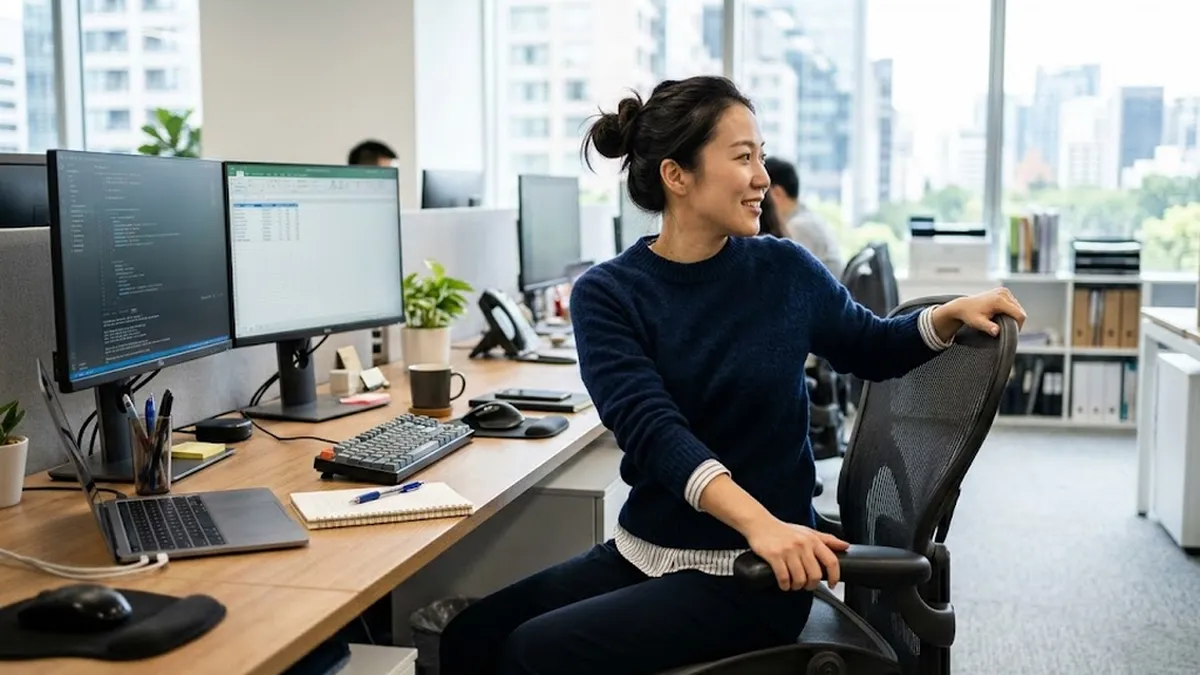 사무실스트레칭