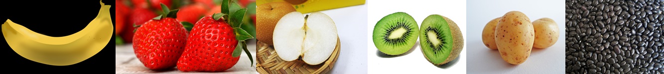 칼륨 함량 높은 식품 바나나 딸기 배 키위 감자 검은콩