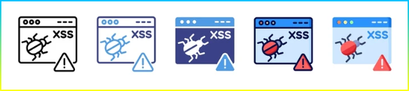 크로스 사이트 스크립팅(XSS) 다중 스타일 아이콘 세트