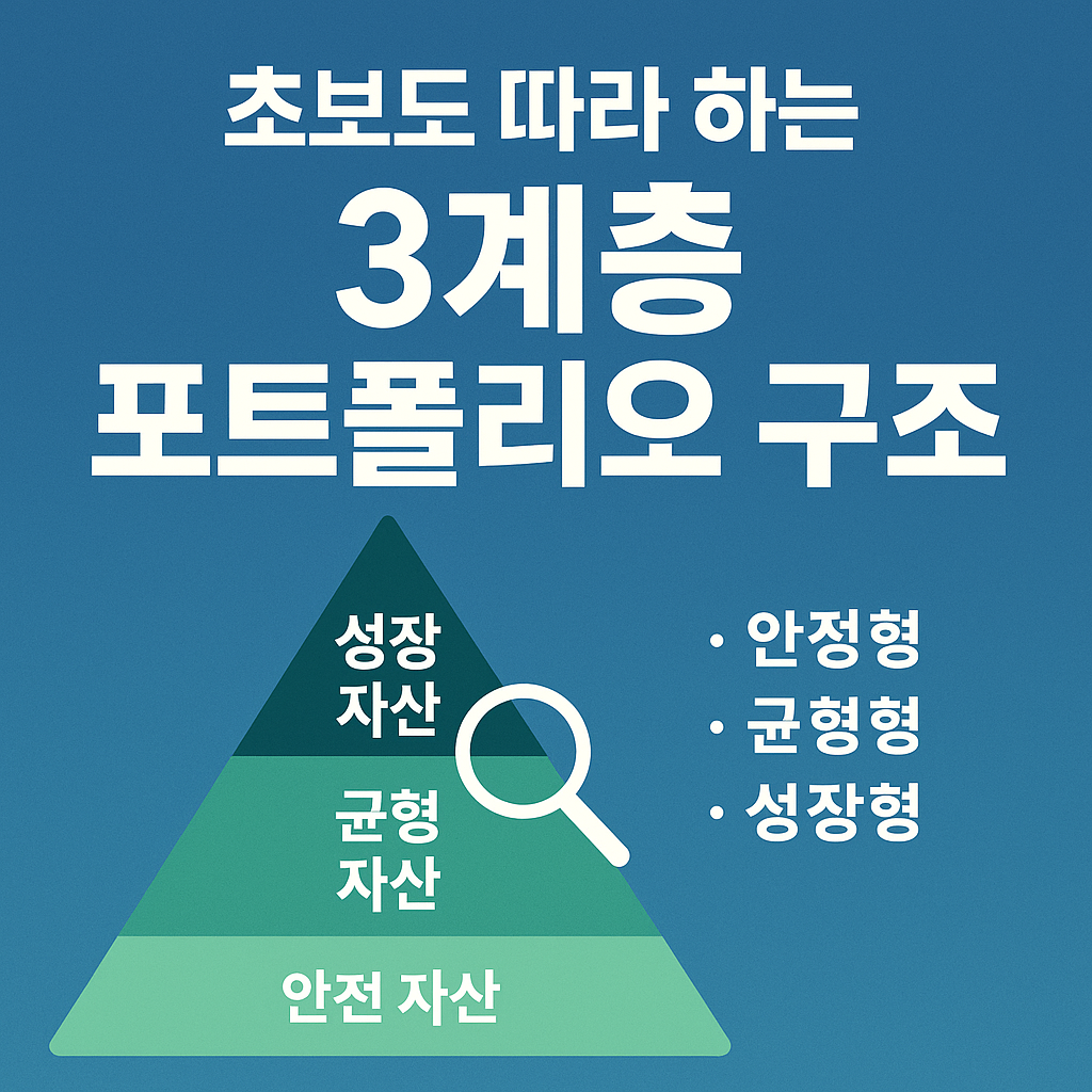 초보도 따라 하는 3계층 포트폴리오 구조