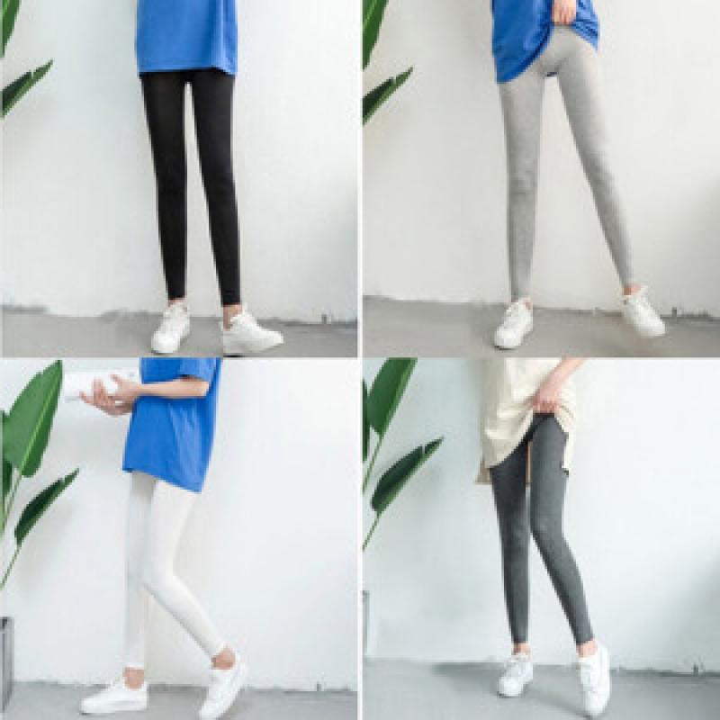 봄 여름 스판 편한 9부 쫄바지 모달 면레깅스