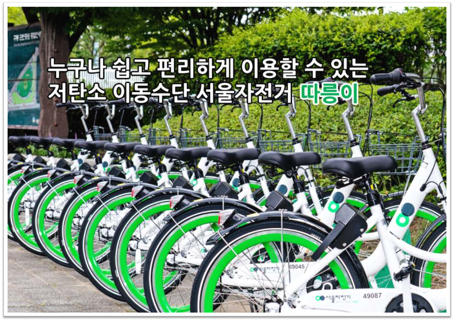 따릉이 소개