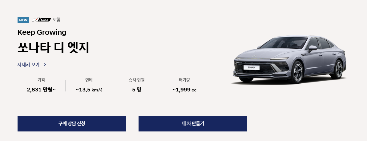 쏘나타 디엣지
