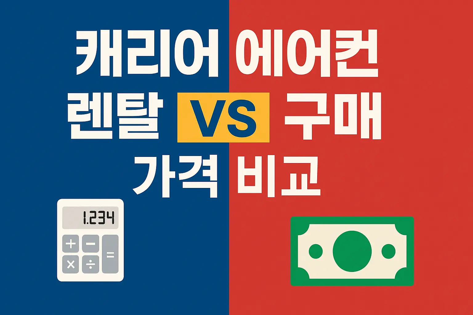 캐리어-에어컨-렌탈-구매-가격-차이-썸네일