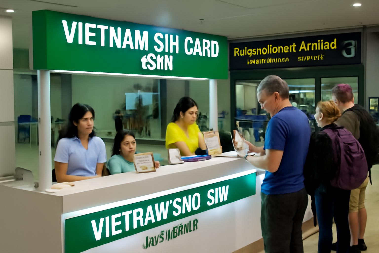 베트남 나트랑 유심칩 구매