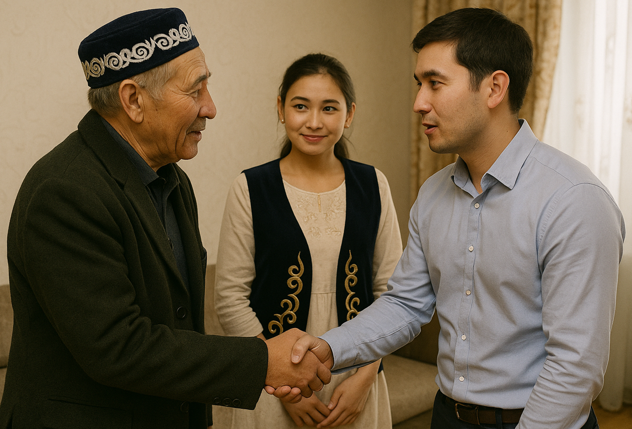 카자흐스탄의 매형 존댓말 문화, 사위보다 높은 존재