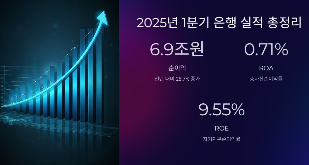 2025년 1분기 은행 실적 총정리