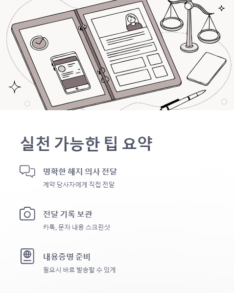 실천 가능한 팁 요약