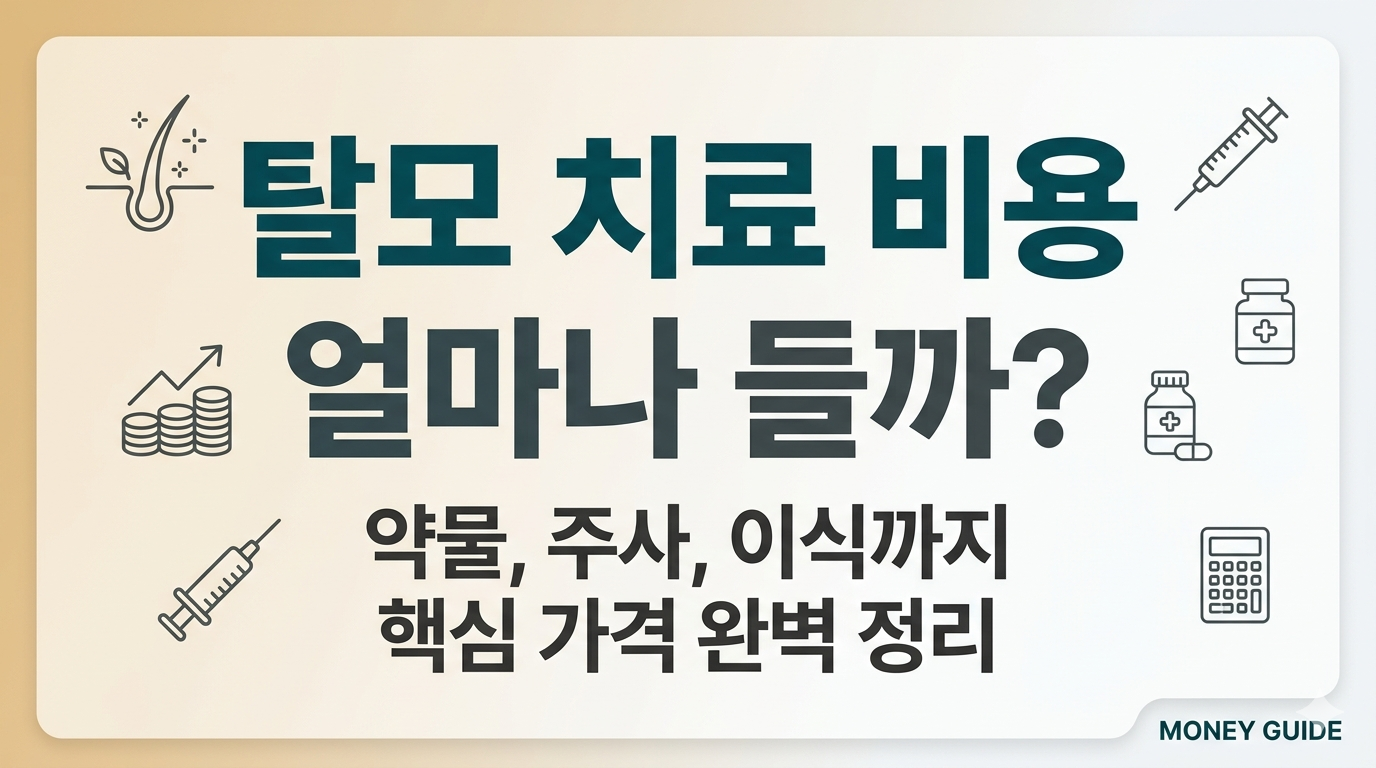 탈모 치료 비용