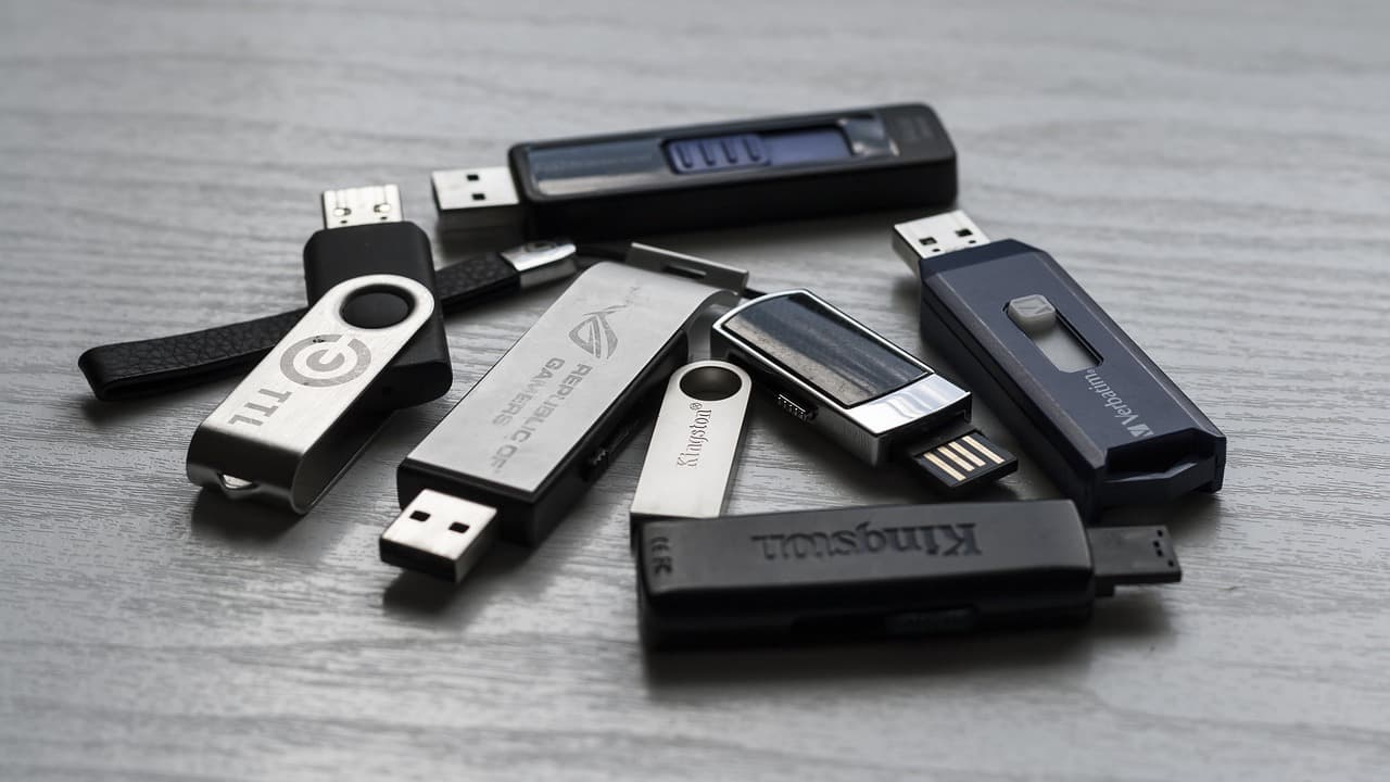 다양한 USB 제품들