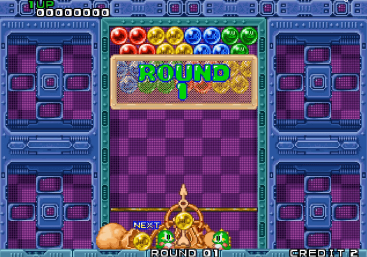 퍼즐버블-게임하기-같은색-공맞추기-게임-시작-화면