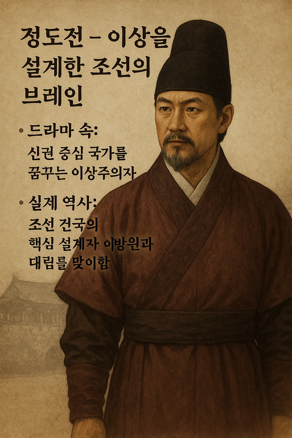 정도전 – 이상을 설계한 조선의 브레인