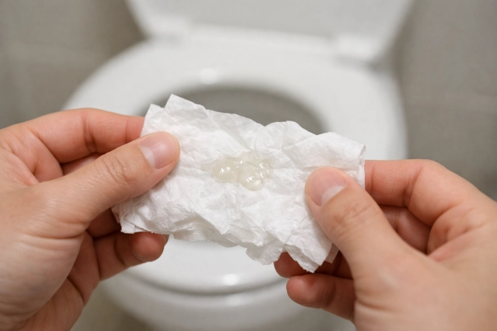 대변에 흰 점액질이 묻어 나올때