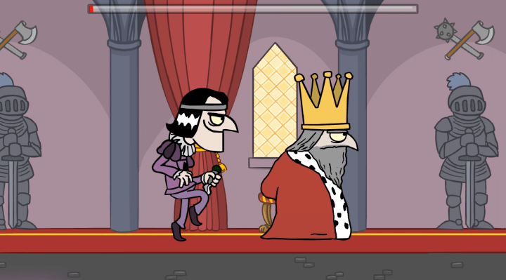 왕죽이기-플래시게임-시작-화면