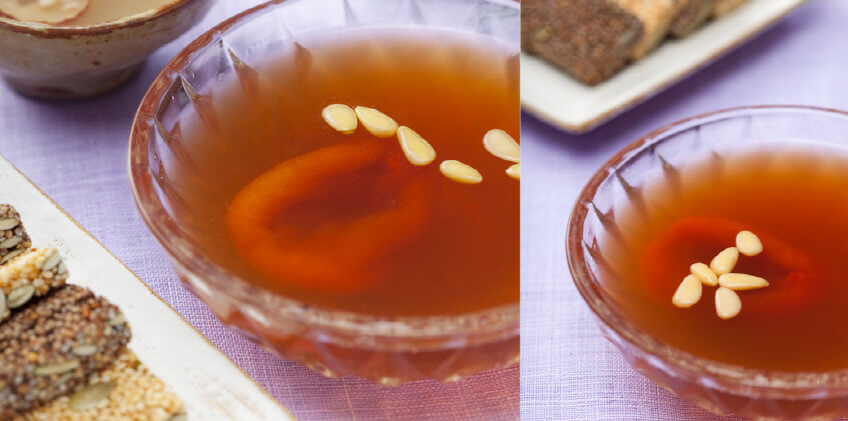 향긋하고 달콤한 잣