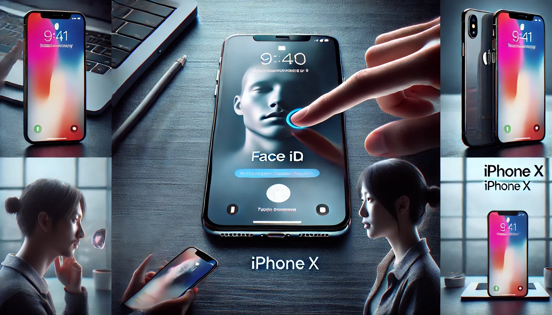 아이폰 X 페이스 ID 사용 및 디자인 특징