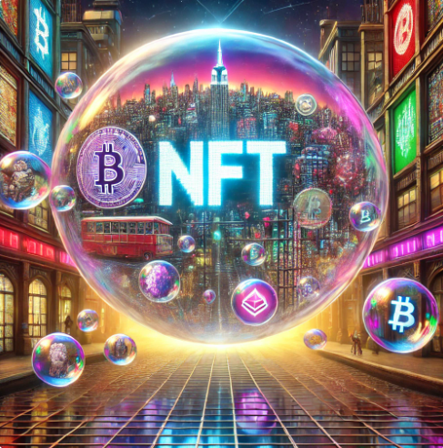 NFT버블 관련 사진입니다