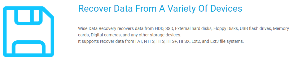다양한 장치에서 데이터 복구