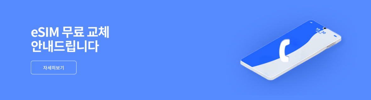 SKT eSIM(e심) 교체 방법, 무료 이심 변경(유심 대기 불필요)